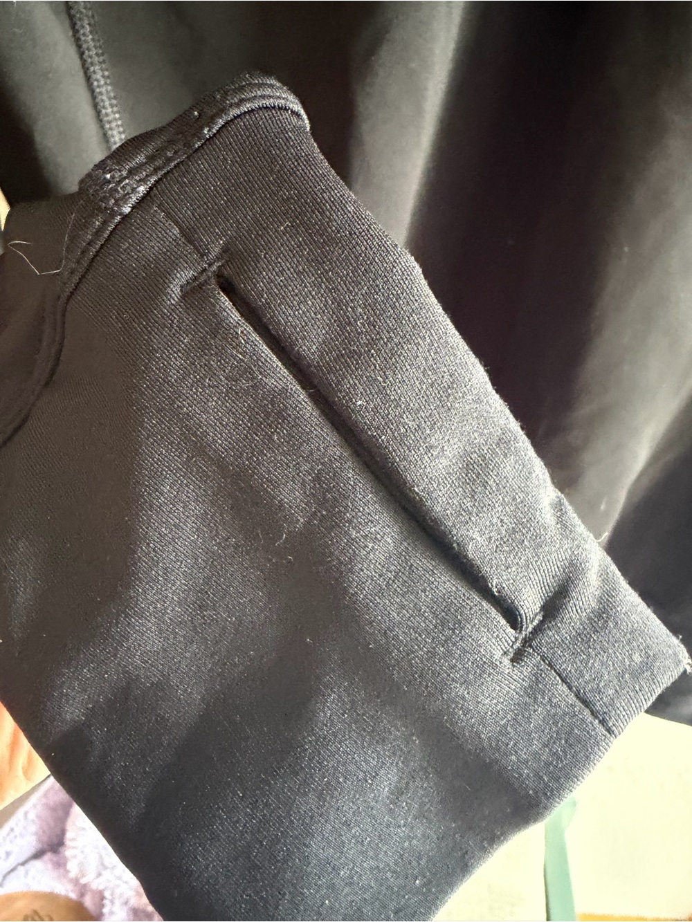Nike Dri-FIT Quarter Zip Pullover Women’s Medium Black Long Sleeve Top - Picture 4 of 6